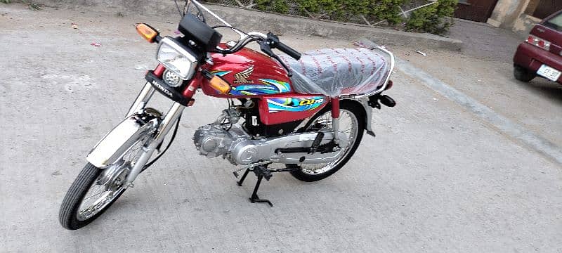 Honda CD70 model 2024 Rawalpindi number 03055228242 14