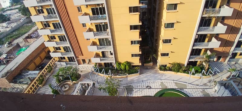 Facing Courtyard 2 Bed Residential Luxury Un Furnished Apartment Available For Rent Near DHA Phase 4 16