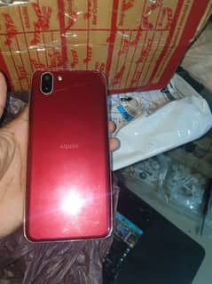 sharp aquas R2 mobile glass broken 10 bay 9 condition hai