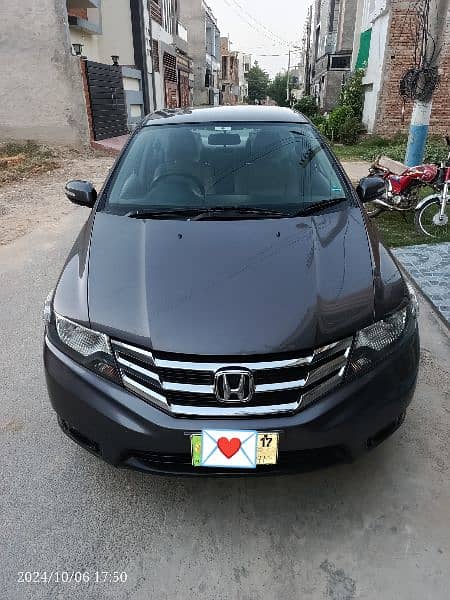 Honda City Aspire 2017 Prismatic Gray metallic 2