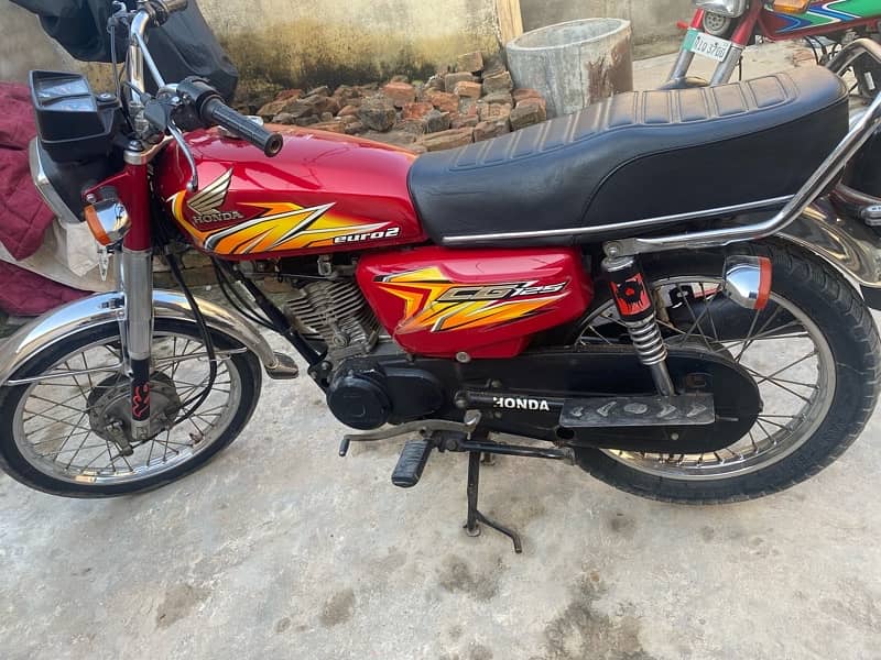 honda 125 red colour 2021 model for sale 1