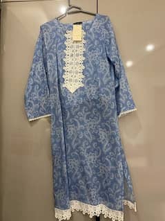 Bahar bano lawn 2 piece