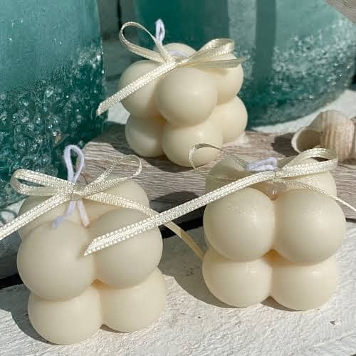 scented mini  bubble candles 2