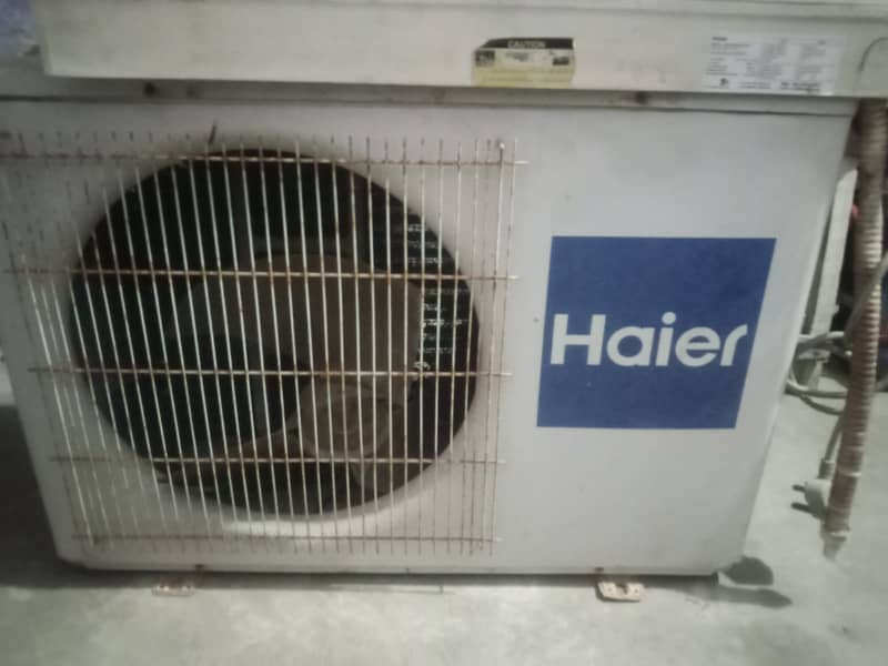 Split Haier ac 1 ton 0