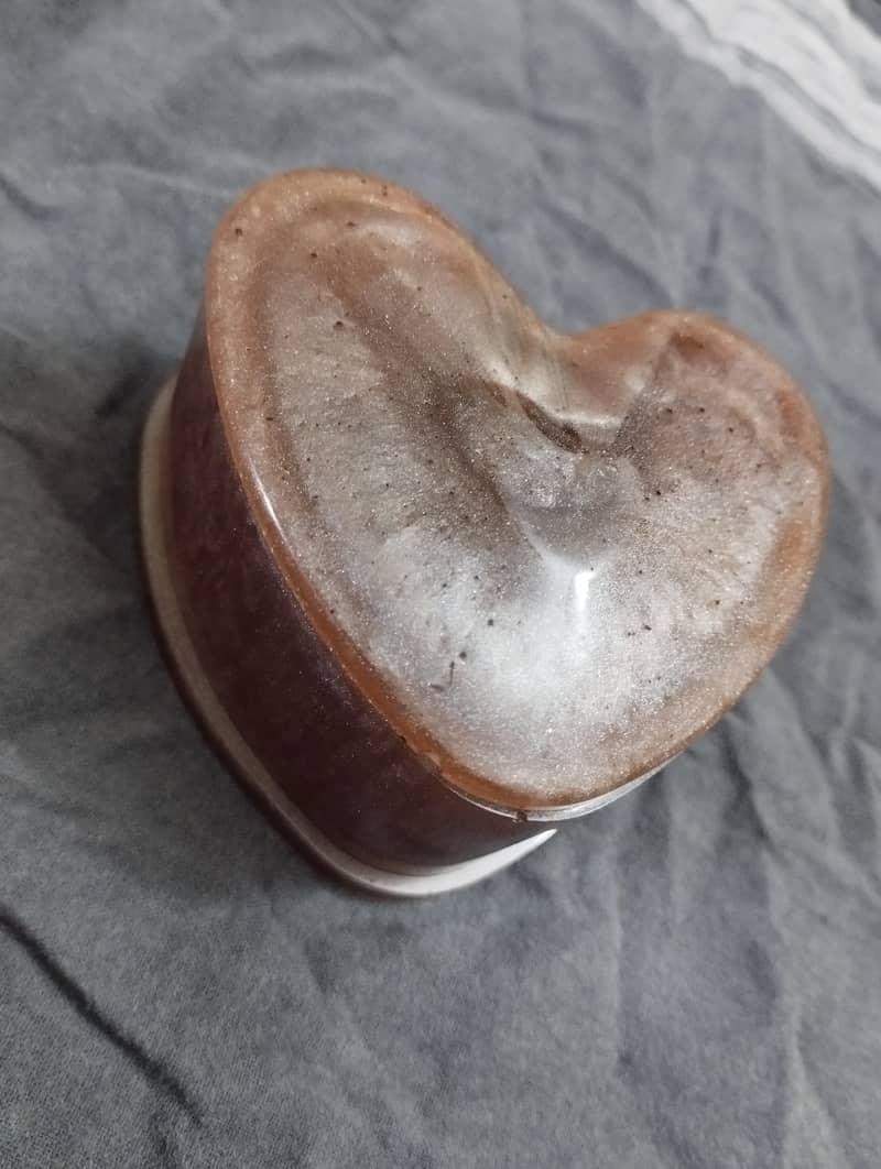 homemade resin heart box for jewellery,gifts,so on. 1