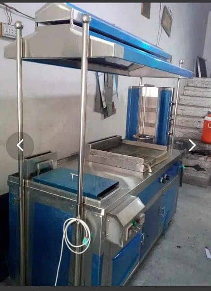 Shawarma fryer Hotplate burger counter (0302-6669682) 10