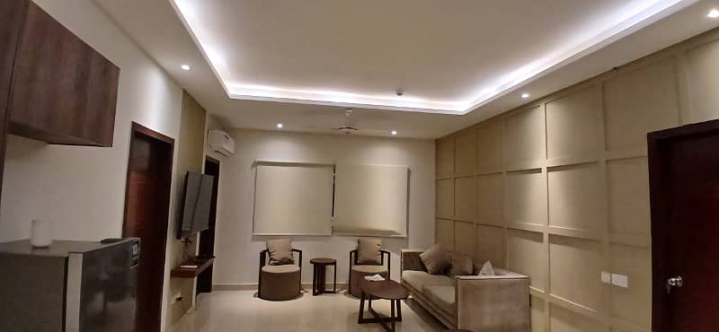 Luxury Fully Furnished Residential Apartment Available For rent Near DHA Phase 4 17