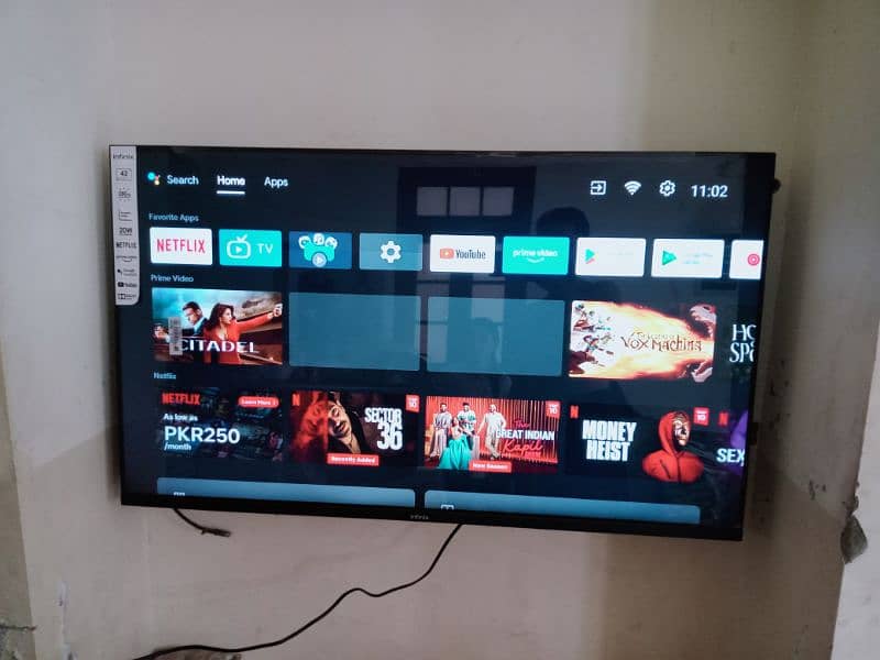 infinix 43X5 Android tv with waranty 1