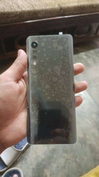 Lg velvet Back glass cover ( American Model )without side button glass 0