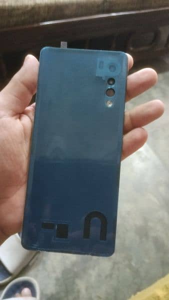 Lg velvet Back glass cover ( American Model )without side button glass 1