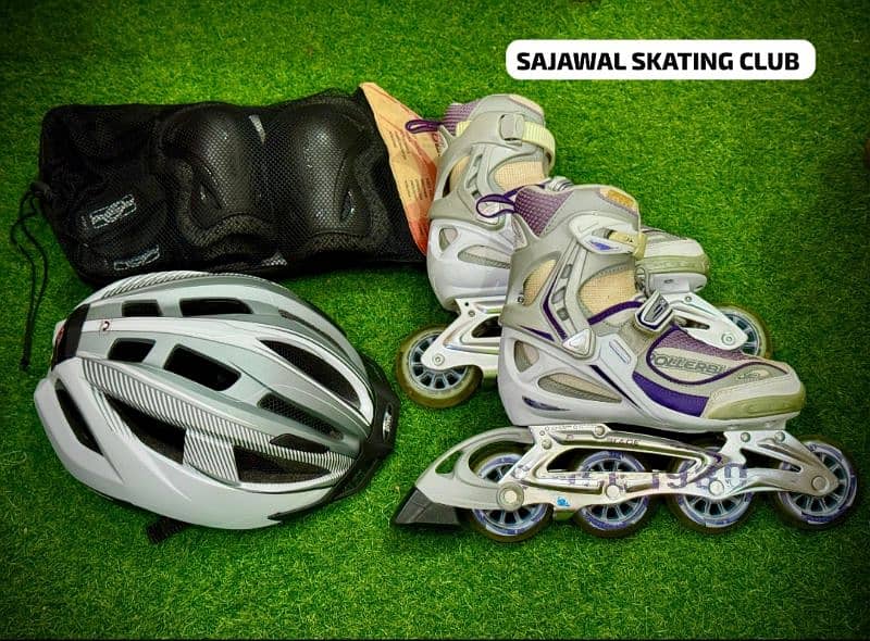 skating shoe's and safety kit 0