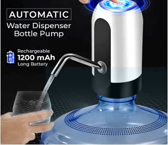 USB Wireless Smart Electric Water Pump Dispenser Bottle Portable 0