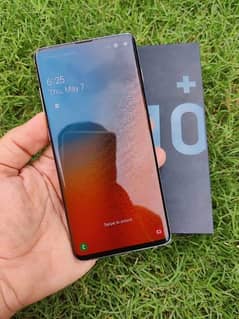 Samsung S10 plus PTA Approved 03409540439Watsapp