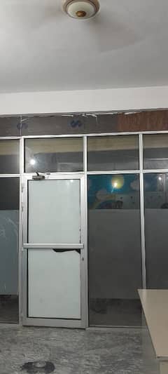 aluminium glass door frame. 0