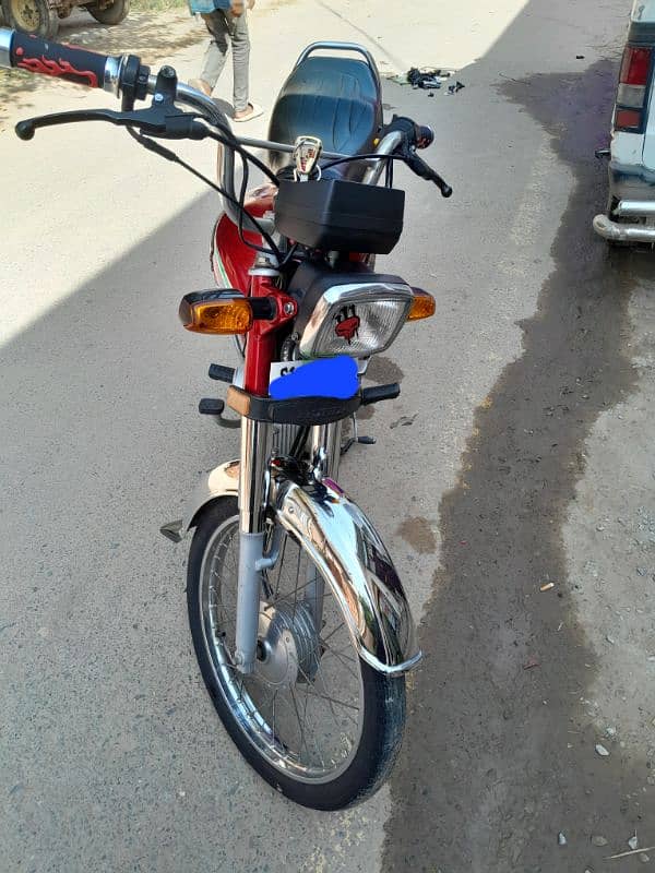 Honda CD70 2018 Model with Smart card & Biomatric 1