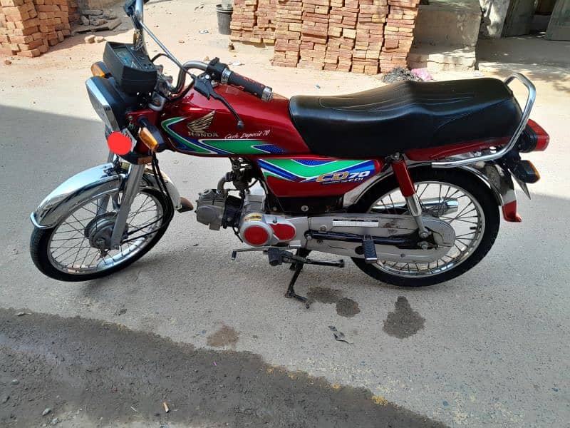 Honda CD70 2018 Model with Smart card & Biomatric 2