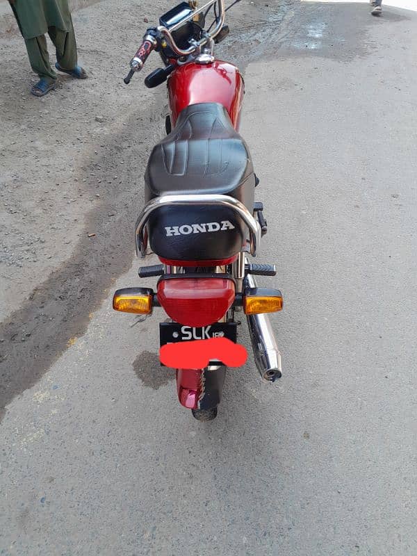 Honda CD70 2018 Model with Smart card & Biomatric 4