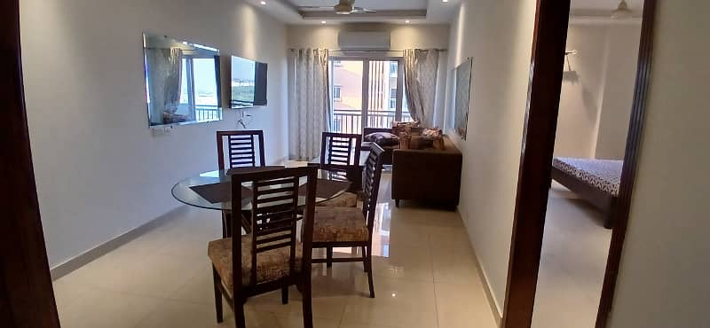 Double Terrace New Luxury Furnished 2 Bed Residential Apartment Available For Rent Near DHA Phase 4 3