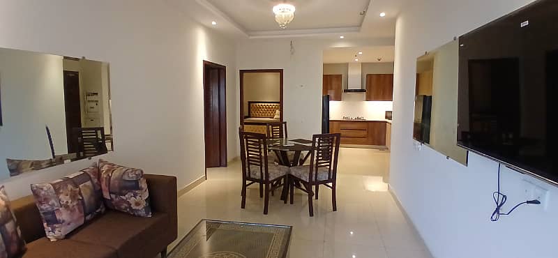 Double Terrace New Luxury Furnished 2 Bed Residential Apartment Available For Rent Near DHA Phase 4 8