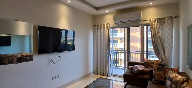 Double Terrace New Luxury Furnished 2 Bed Residential Apartment Available For Rent Near DHA Phase 4 11