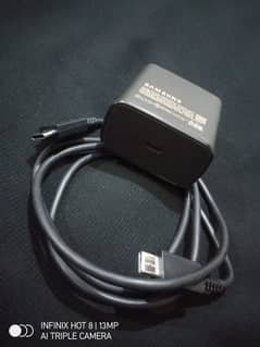 Samsung S24 ultra Charger and Cable 45watt new 100% original.