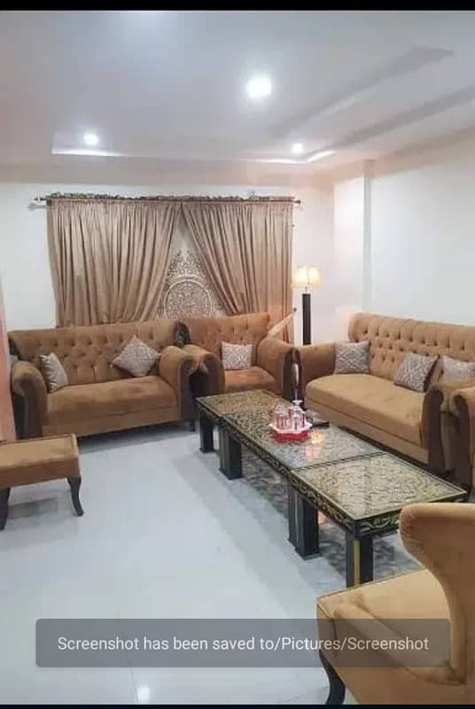 Two bedroom phr day Short Time flats available Bahria Twon 1