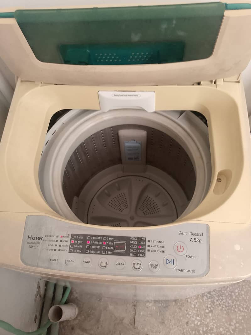 100% ok just buy & used Haier fully automatic washing machine 4