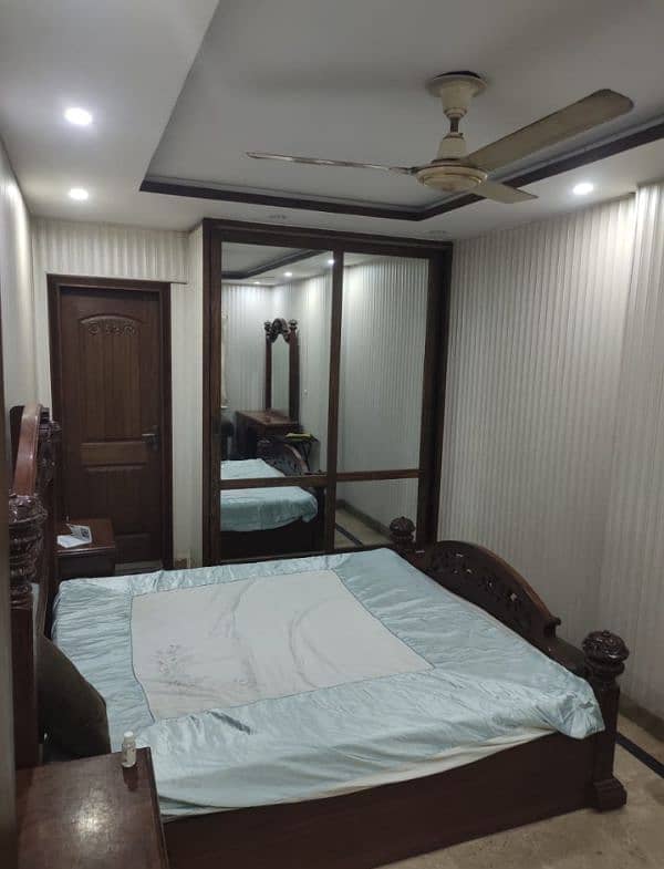 3.5Marla Fully Furnished Flat For Rent at Church Street Waris Road LHR 16