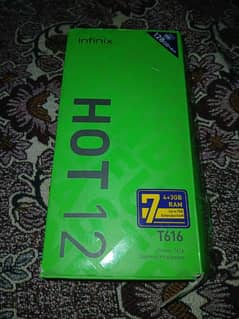 Infinix hot 12 6/128Gb 10/10 Withbox