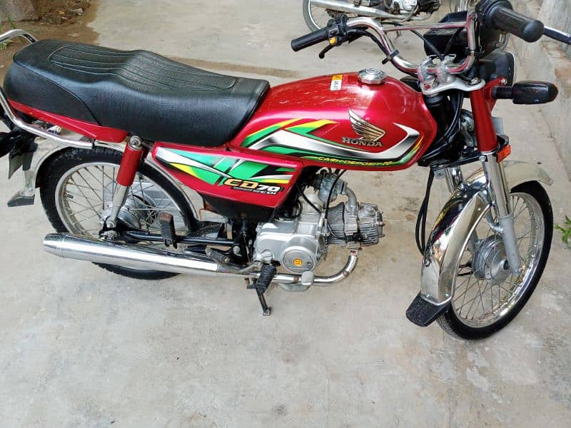 Honda CD 70 2022 totally original lush condition 2