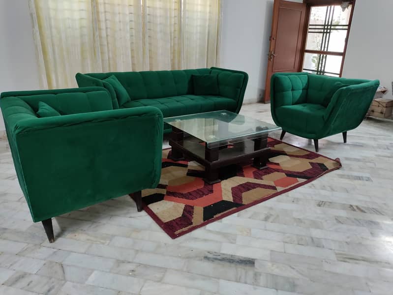 SLIGHTLY USE Comfortable SOFA SET SELLING PRICE 39000 1