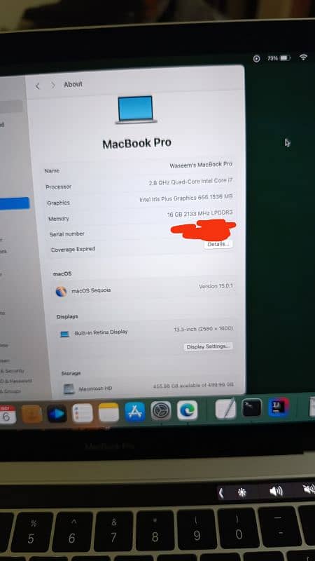 MacBook Pro 2019 13 inches 5