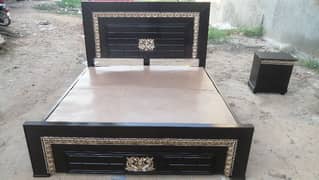 King size bed two side tble ky sath