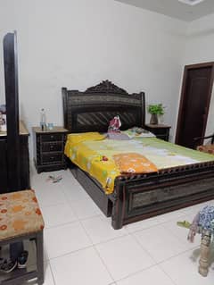 Double bed with Dressing