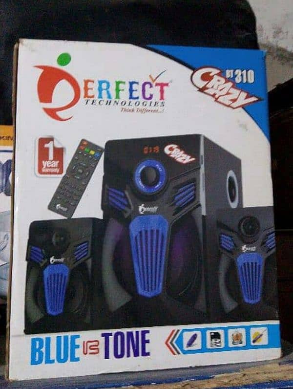 Perfect company k new box pack woofer with Bluetooth and audio fm 1