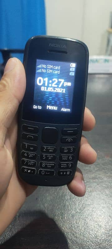 Nokia 105 with box and charger full parking best battery timing 0