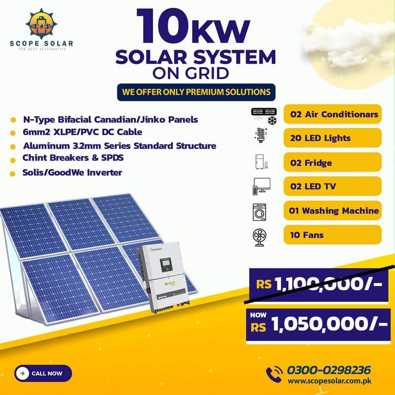 20kwa On Grid and Hybrid Premium Solar Solutions 0