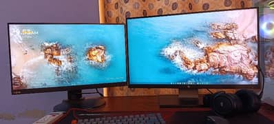 Borderless Hp Z27n G3 27" 2k & Lenovo P24q-20 24" 2k