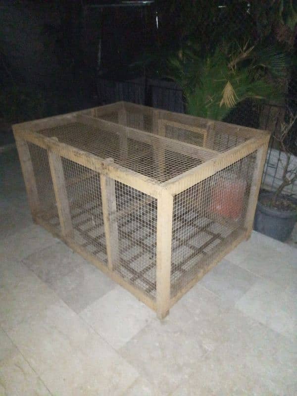 wooden cage 0