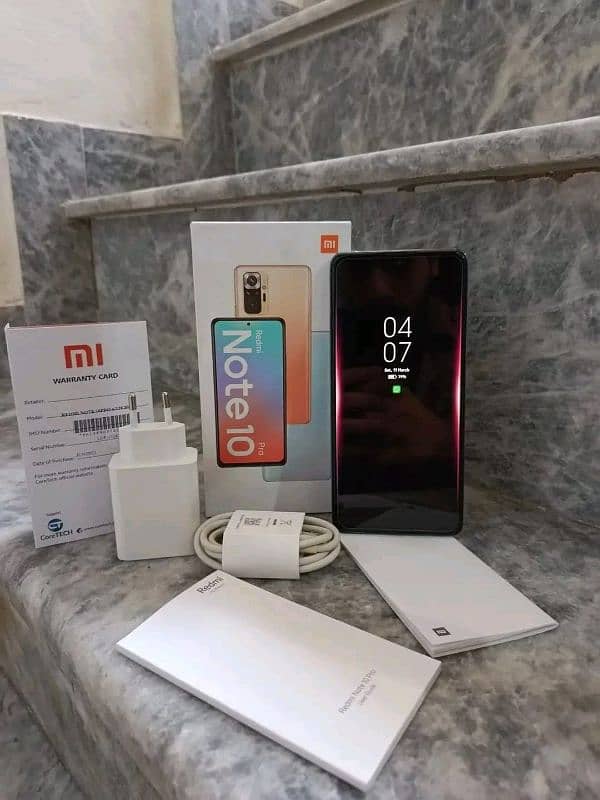 redmi Note 10 Pro 8GB Ram 128 GB memory full box 03193220564 1