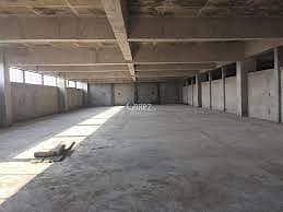 3 Kanal Hall for rent for factory warehouse or any setup 0