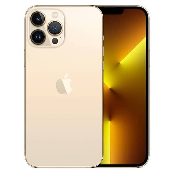 apple 13 pro max 128 gb gold color 0