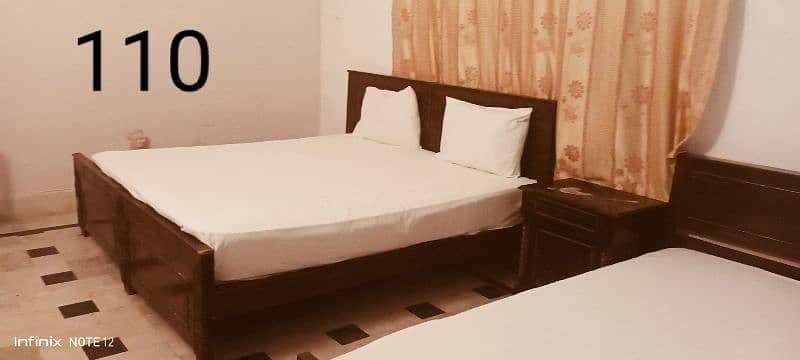 Hostel,Guest House Rooms  F-6/2 Near Super Market B Area Islamabad 0