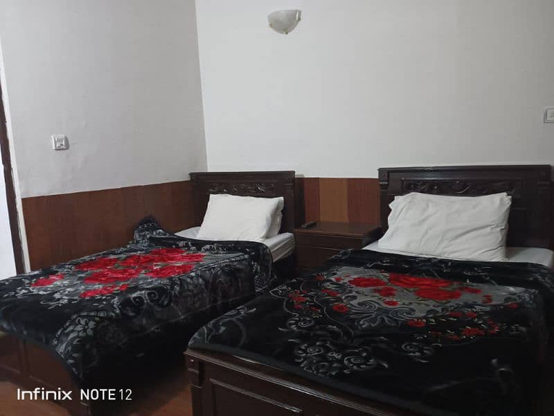 Hostel,Guest House Rooms  F-6/2 Near Super Market B Area Islamabad 7