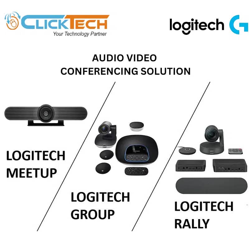 Logitech Group| Logitech Meetup | Logitech Rally| Logitech Rally Bar 1