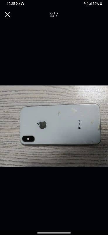 Iphone X (PTA APPROVED) 256 GB 1