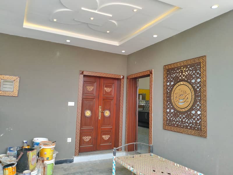 5 Marla Brand New Double Storey Park Face House Available For Sale 24