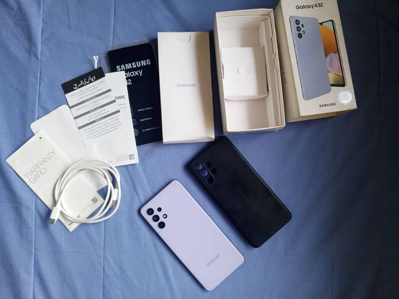 Samsung galaxy A32 mint condition complte Box 1