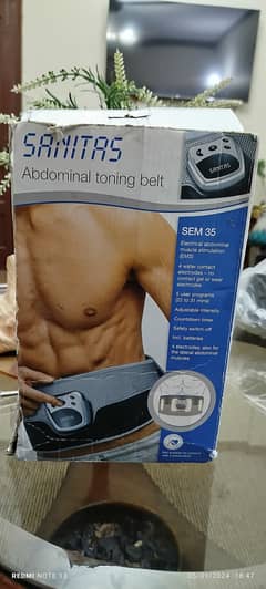 SANITAS Abdominal tuning belt. . . body shaper . . . pait kam karnay ki belt