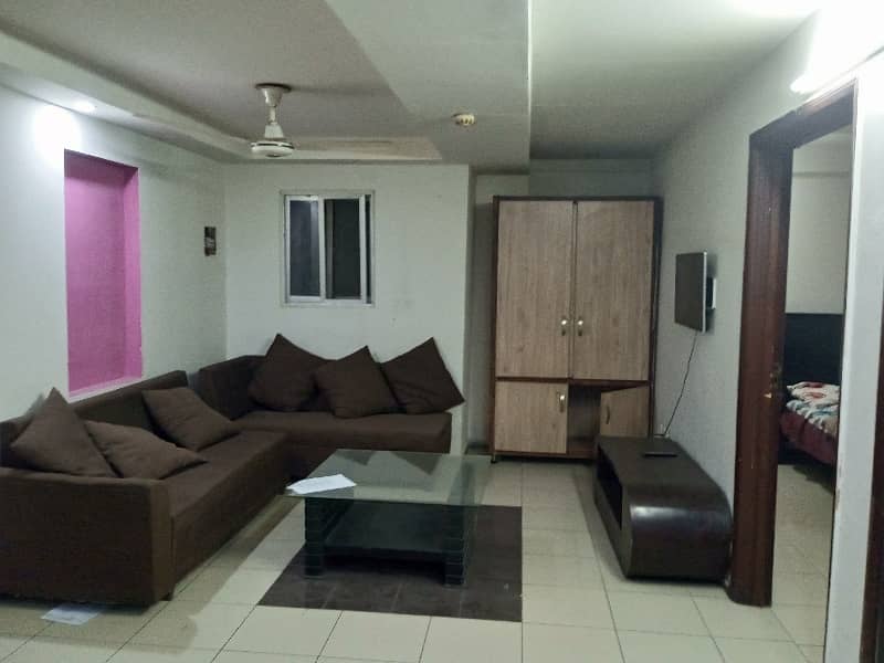 2 Bed Fully Furnished Flat For Rent In Qj Heights Bahria Town Phase 1 0